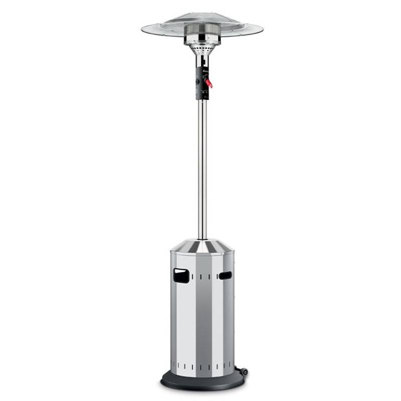 Favex - Parasol chauffant gaz Cosy Elegance Inox - FAVEX - Extérieur - Prêt à l'emploi Livré avec tuyau et détendeur - Jusqu'à 12m² - Image 2