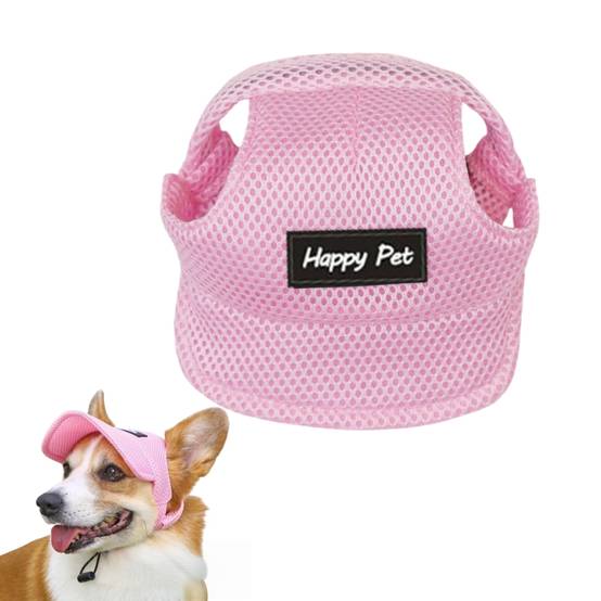 Chapeau de soleil rose pour chien m - IntiMeg - Image 1