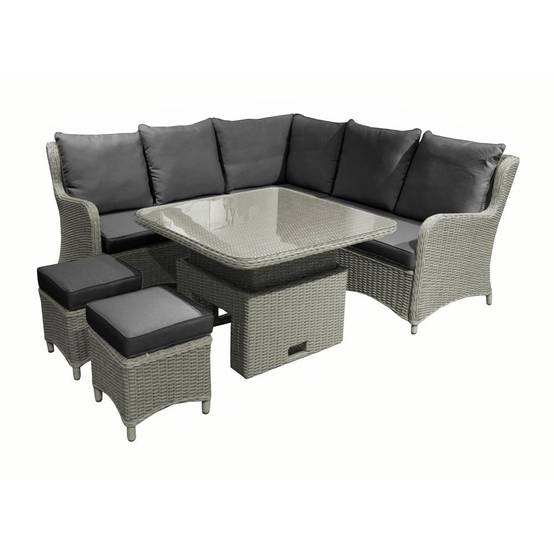 Proloisirs - Salon De Jardin Toulon - Alu/Resine - Grey/Gris PROLOISIRS - Image 1