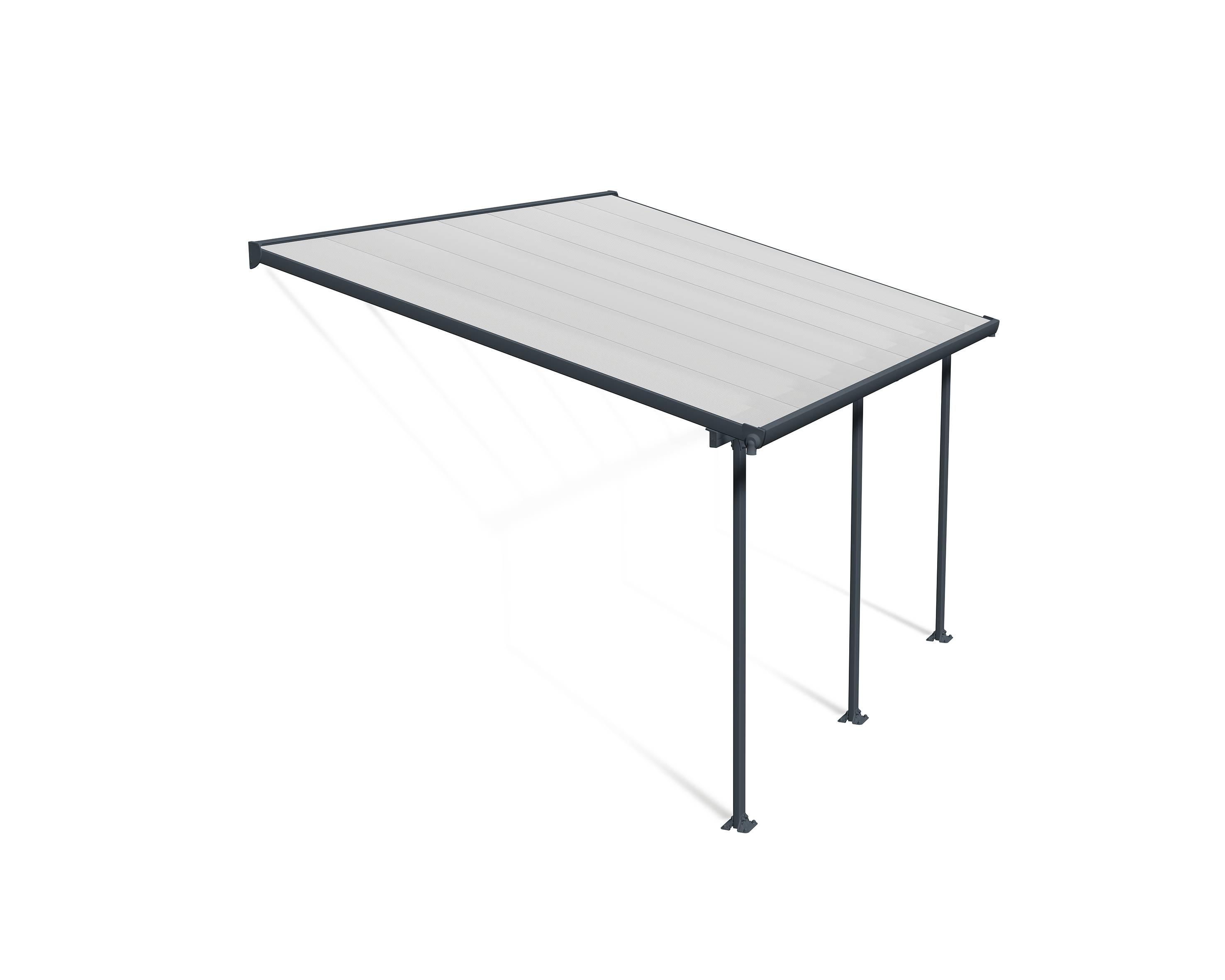 Canopia - Canopia Pergola Feria 3X4,3 Grise - Image 1