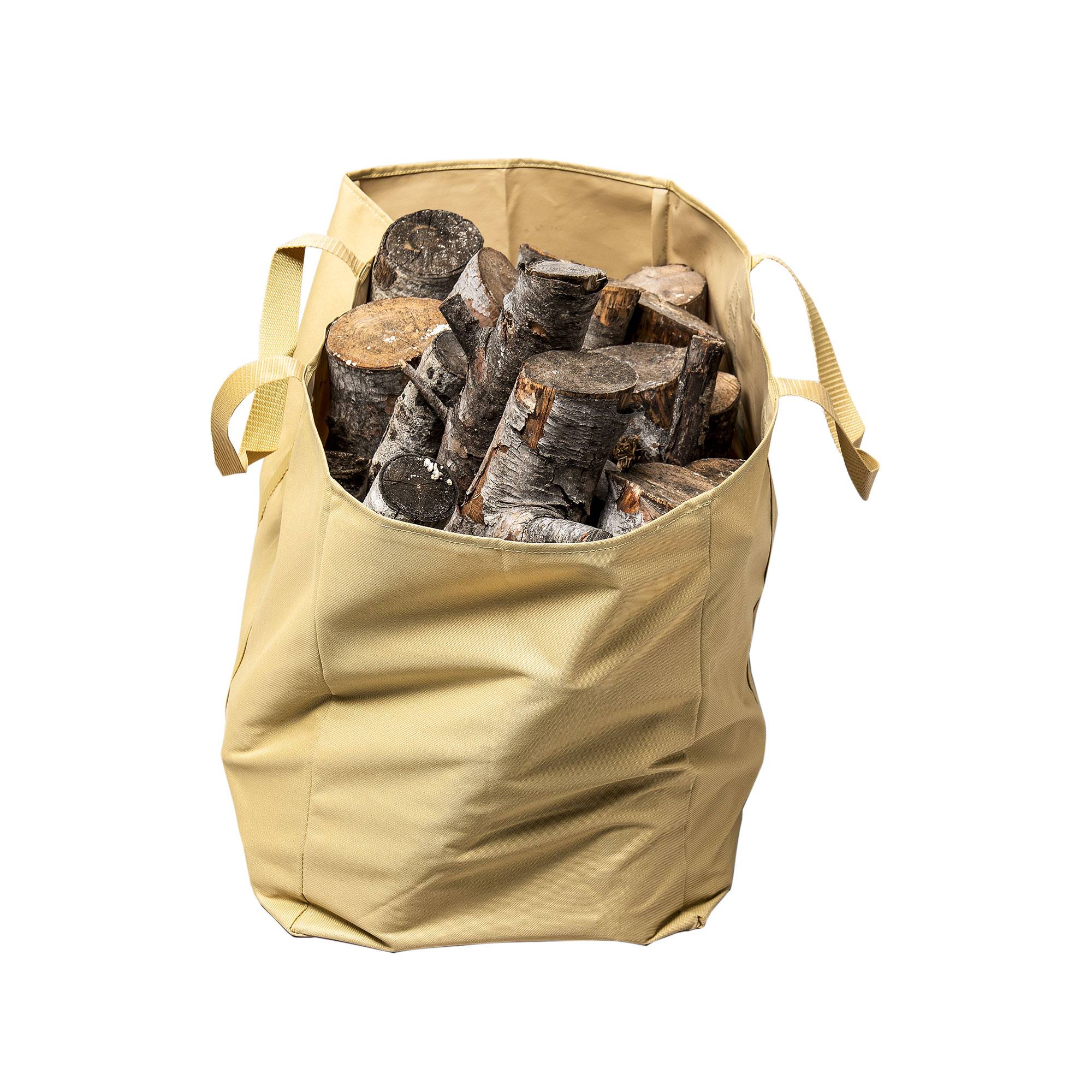 WERKA PRO - Sac porte bûches polyester WERKA PRO - Beige - Image 3