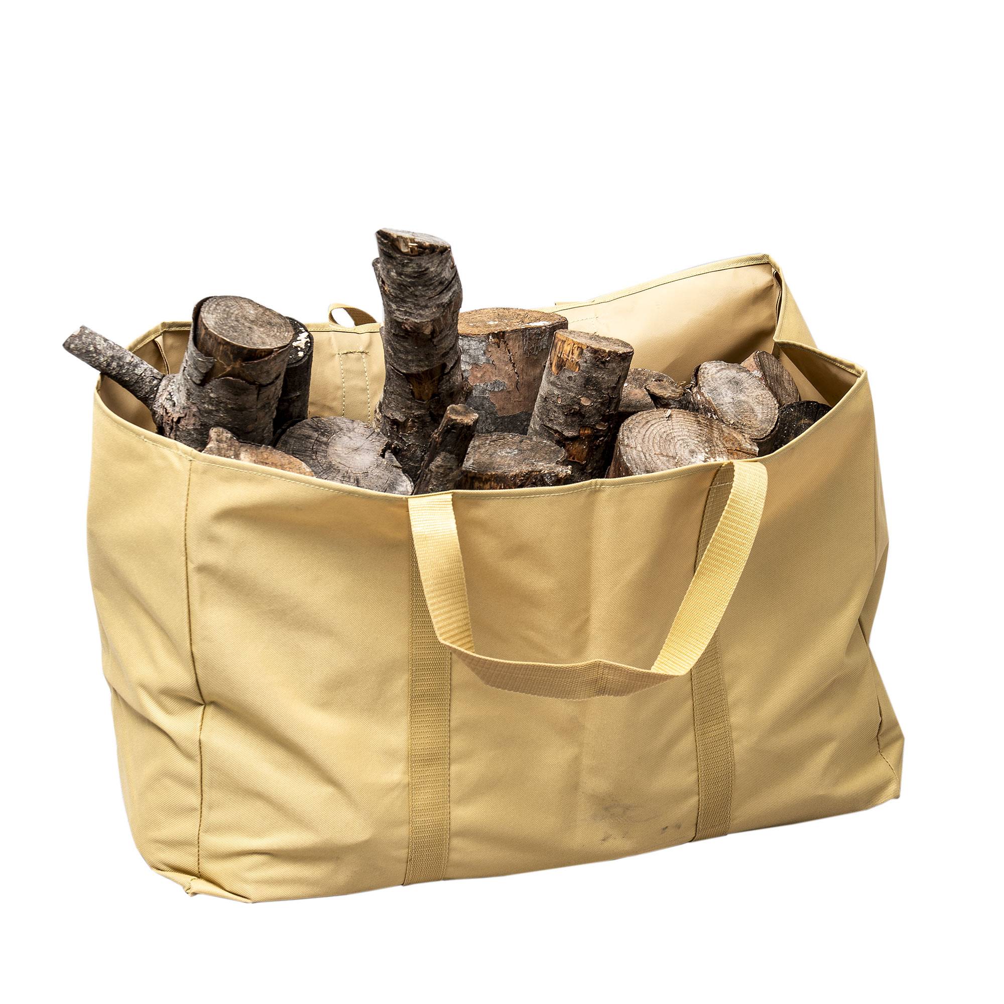 WERKA PRO - Sac porte bûches polyester WERKA PRO - Beige - Image 2