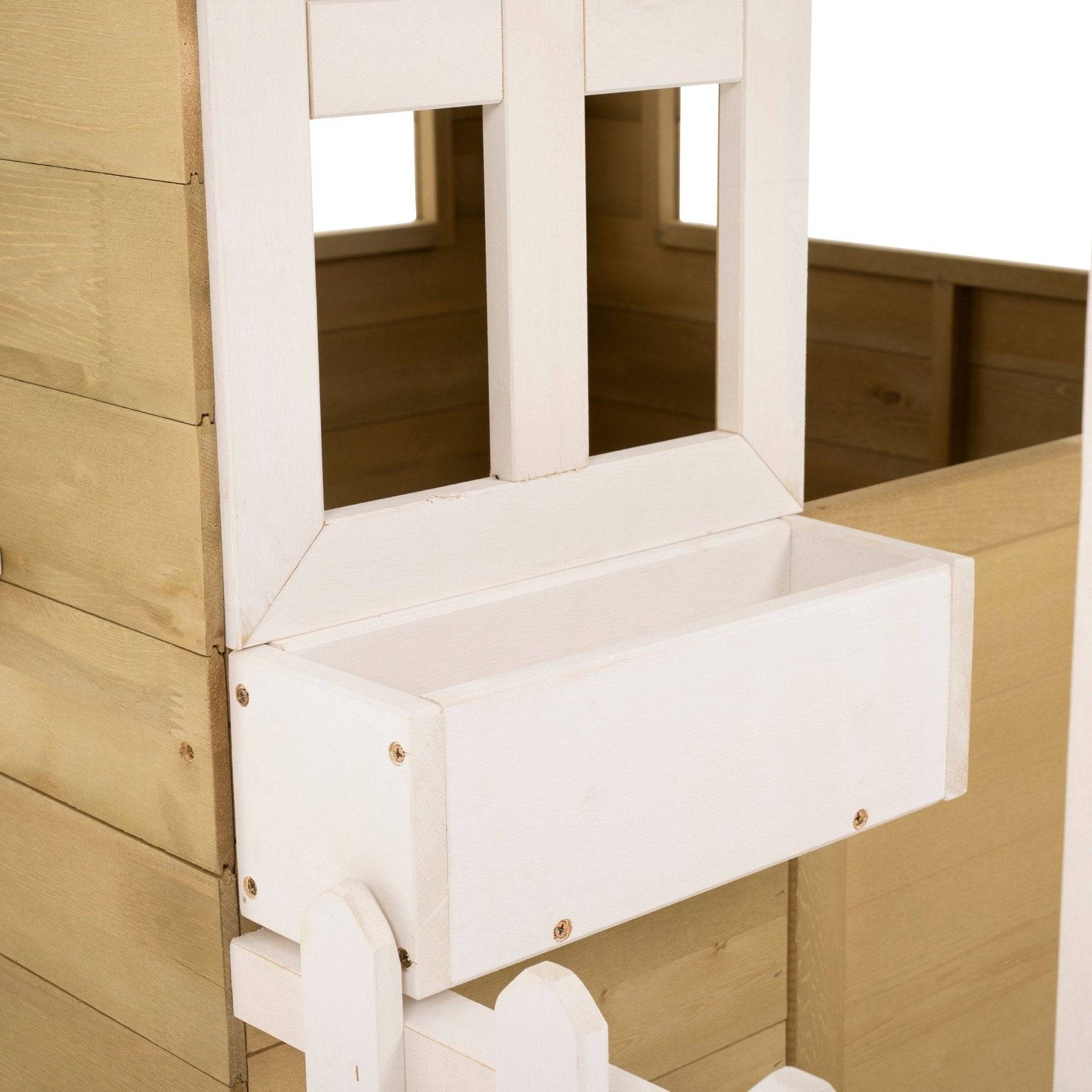 Tp Toys - Maisonnette cubby avec veranda tp toys fsc 119,5 x 137 x 138 cm - Image 5