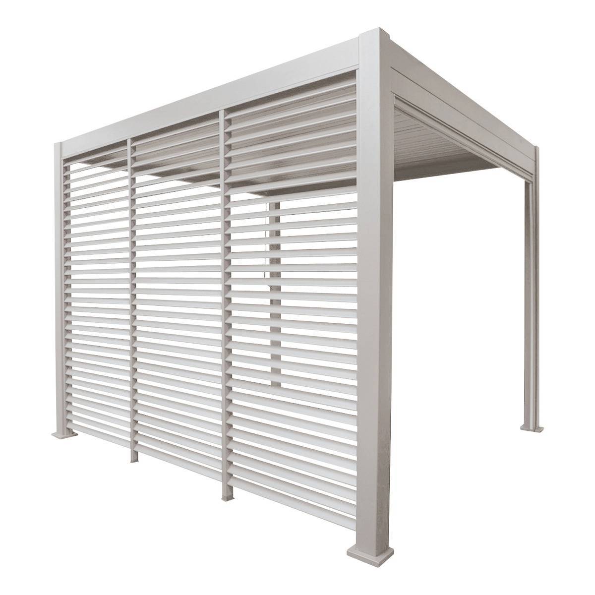 Hesperide - Persienne fixe 1x3m pour pergola Evora argile - Hespéride - Image 1
