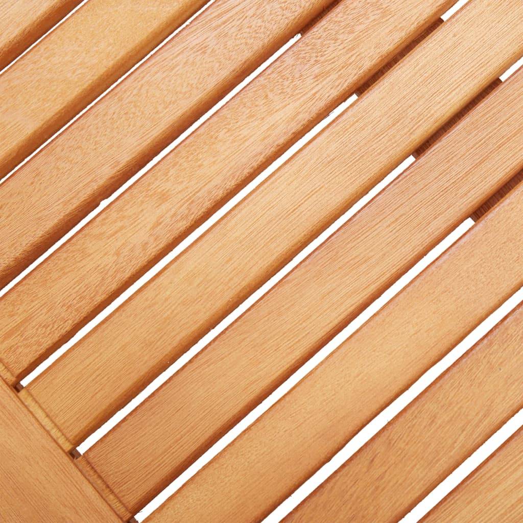 PANGIVO - Banc de jardin bois d'eucalyptus naturel 120 x 44 x 45 cm - PANGIVO - Image 5