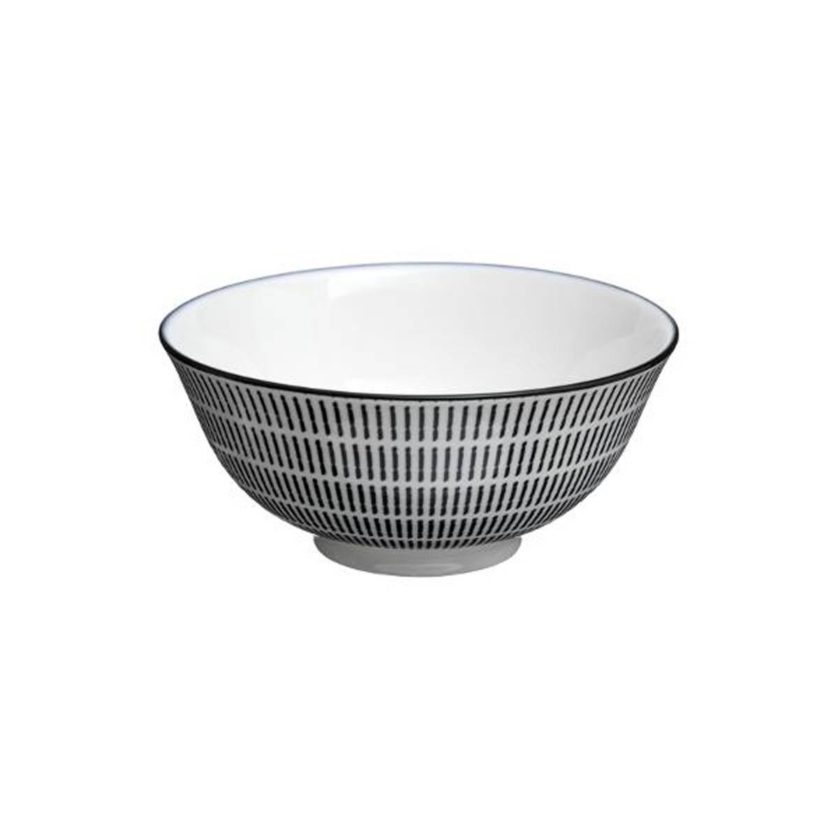 Lot de 6 Bols Porcelaine "Lunis" 15cm Noir - Image 2