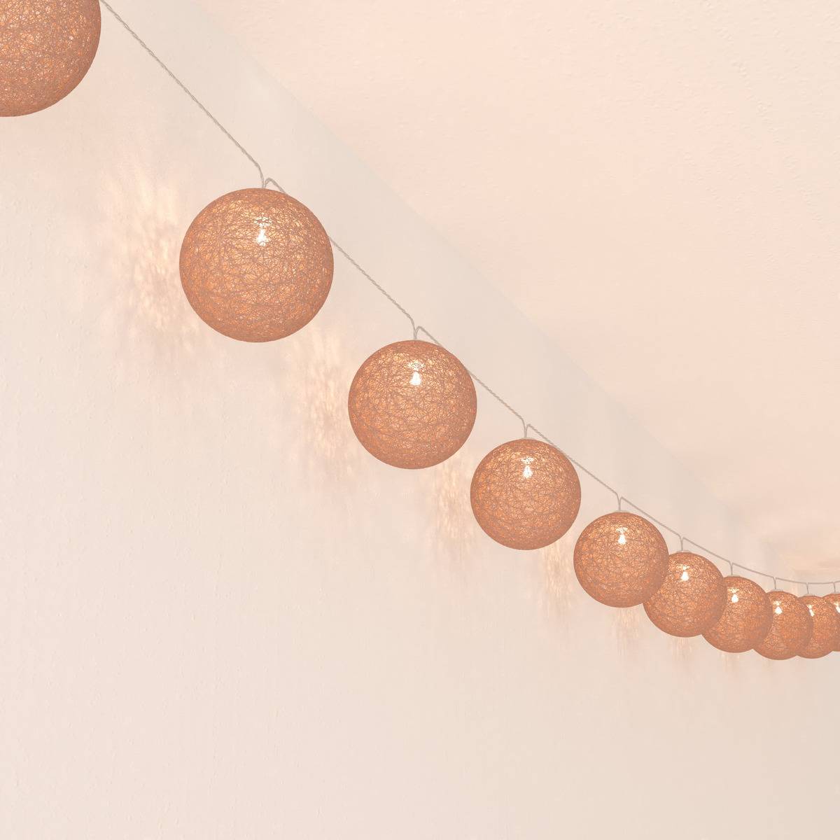 Atmosphera - Guirlande LED à piles 10 boules D.6cm or - Atmosphera Créateur d'intérieur - Image 1