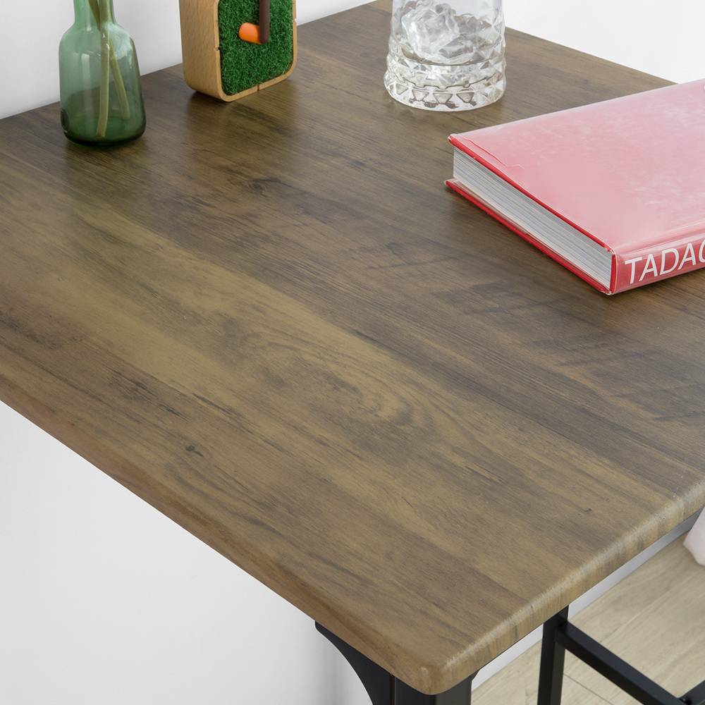 Sobuy - Ensemble Table de Bar + 2 Chaises de Bar Table Mange-Debout Table Haute Cuisine Set de Table + 2 Tabourets de Bar avec Repose-Pieds SoBuy - Image 4