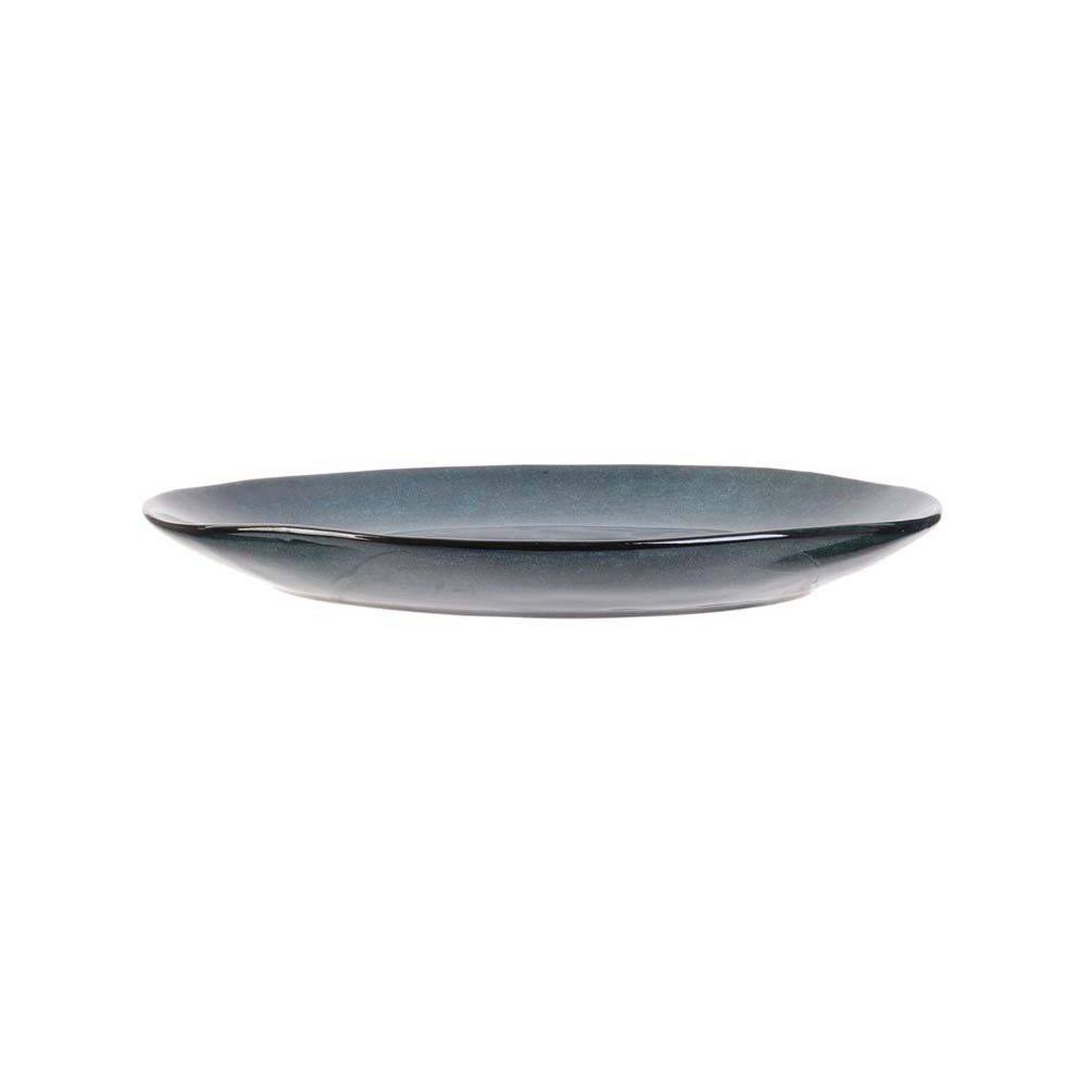 The Home Deco Factory - Assiette en grès bleu Au grès du temps (Lot de 6) 22 cm - Image 3