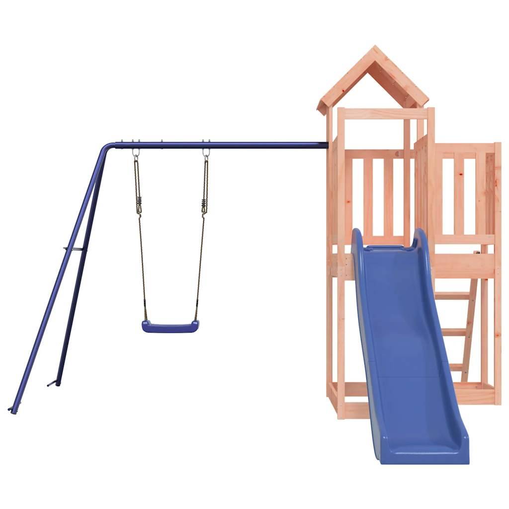 Aire de jeux d'extérieur - Jeu Plein air enfant bois massif de douglas rj46 - Image 4