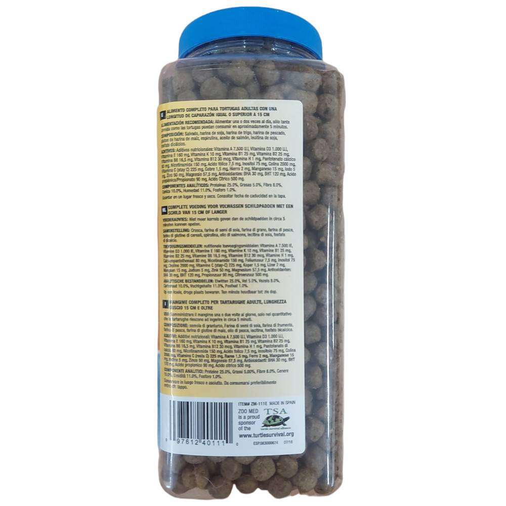 Zoomed - Nourriture pour tortues aquatiques ZM111 Formule d'entretien 340g - Image 5