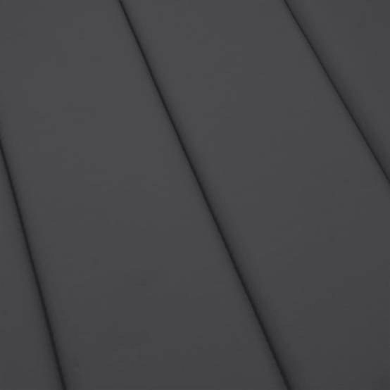 Coussin Bain de soleil | Coussin de chaise longue anthracite mélangé 200x50x4 cm tissu Maison Chic - Image 7