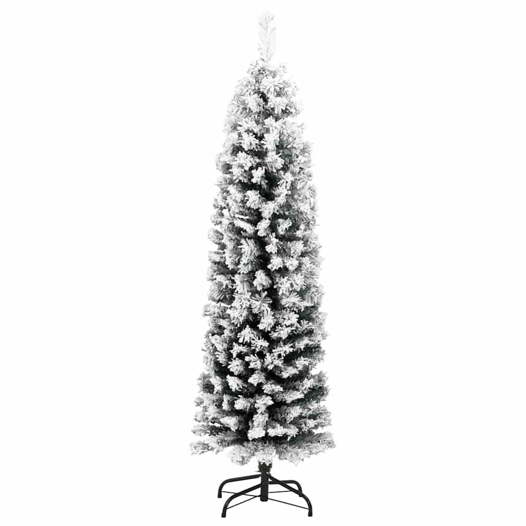 Sapin de Noël | Arbre de Noël artificiel Vert 150 cm PVC et acier et plastique Maison Chic - Image 4
