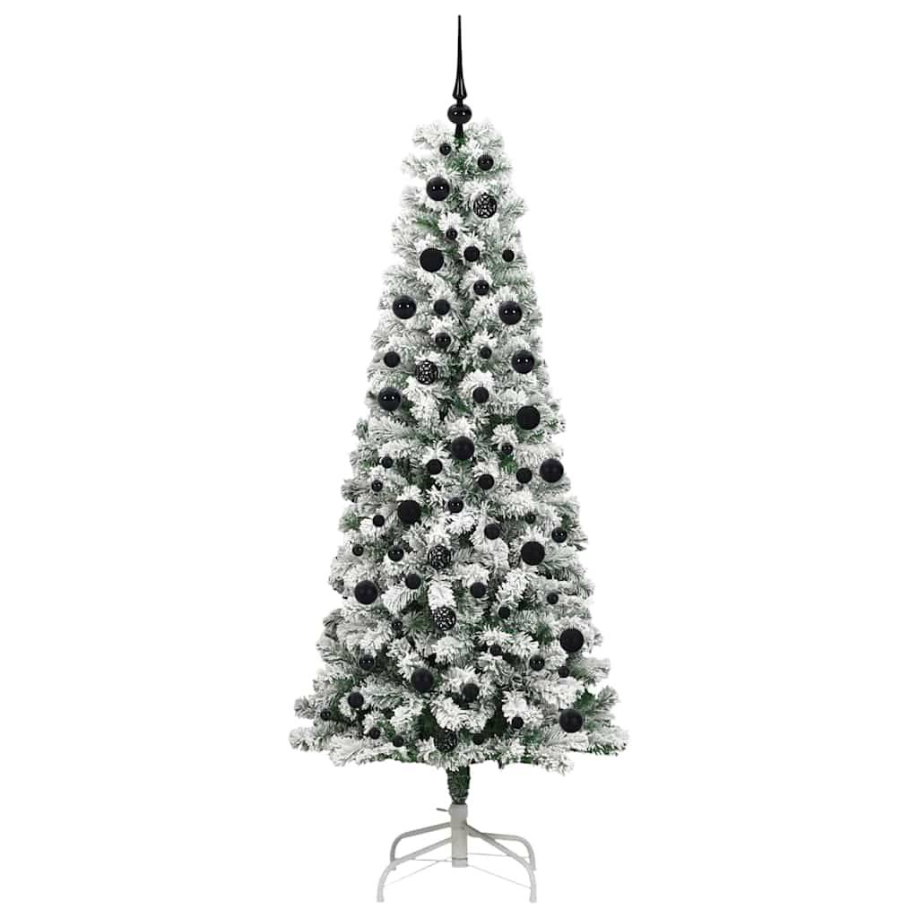 Sapin de Noël | Arbre de Noël Artificiel à Branches Articulées 210 cm Maison Chic - Image 4