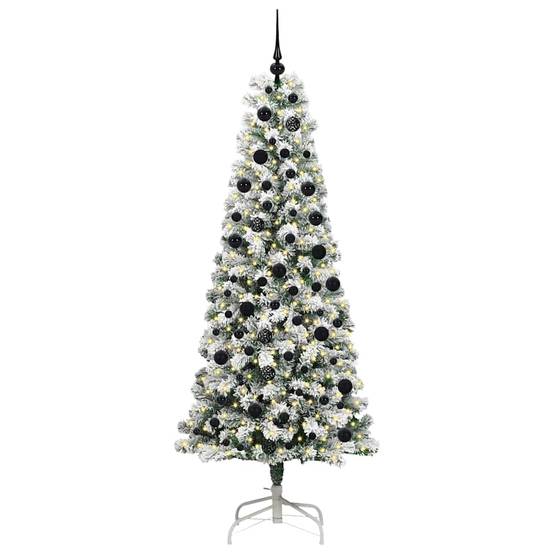 Sapin de Noël | Arbre de Noël Artificiel à Branches Articulées 210 cm Maison Chic - Image 3