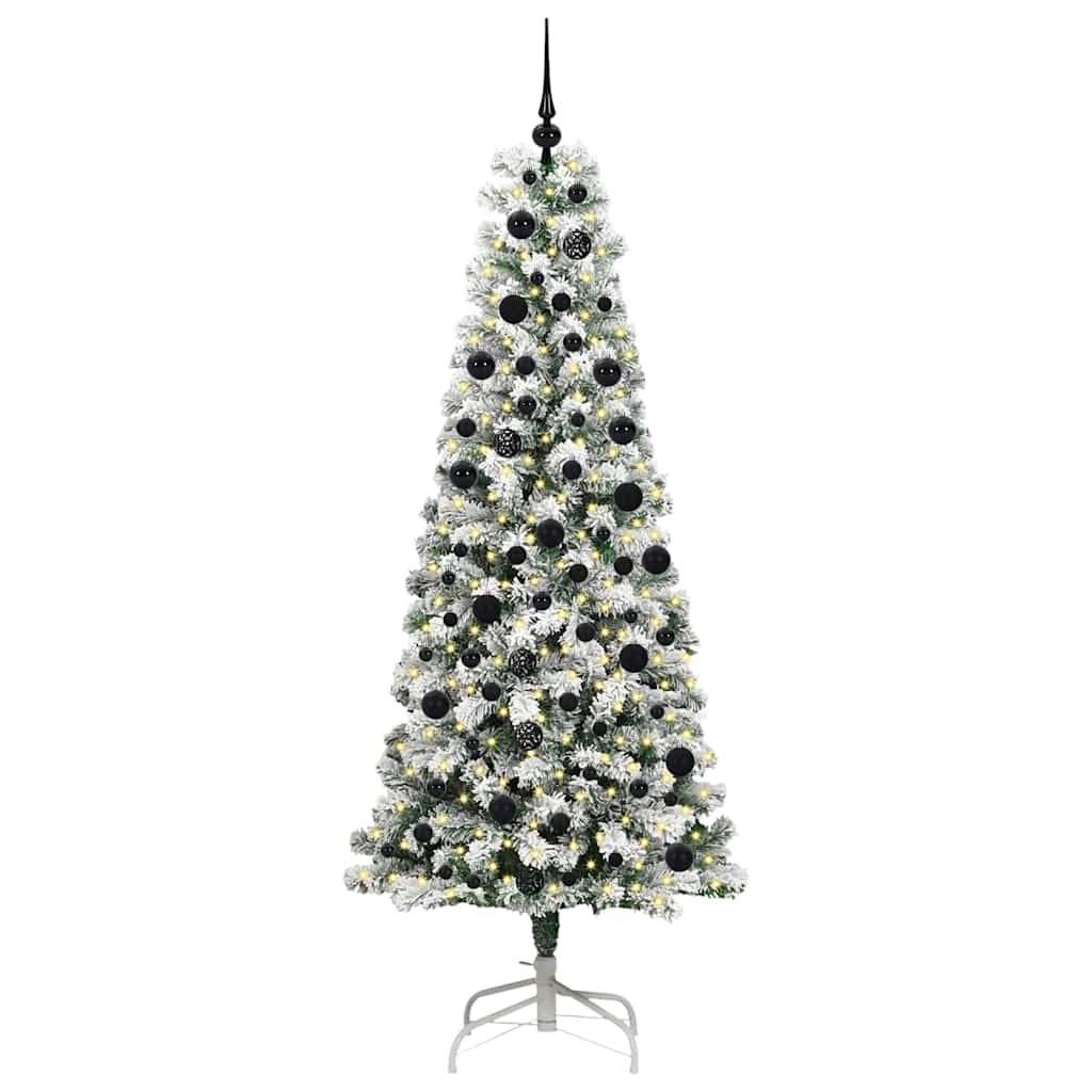 Sapin de Noël | Arbre de Noël Artificiel à Branches Articulées 210 cm Maison Chic - Image 3