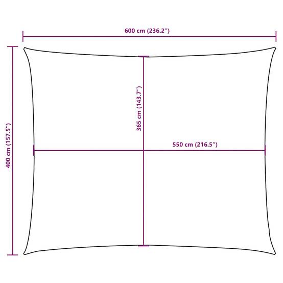 Coussin/parasol polyuréthane marron 4 x 6 m - Prolenta premium p348.7 - Image 10