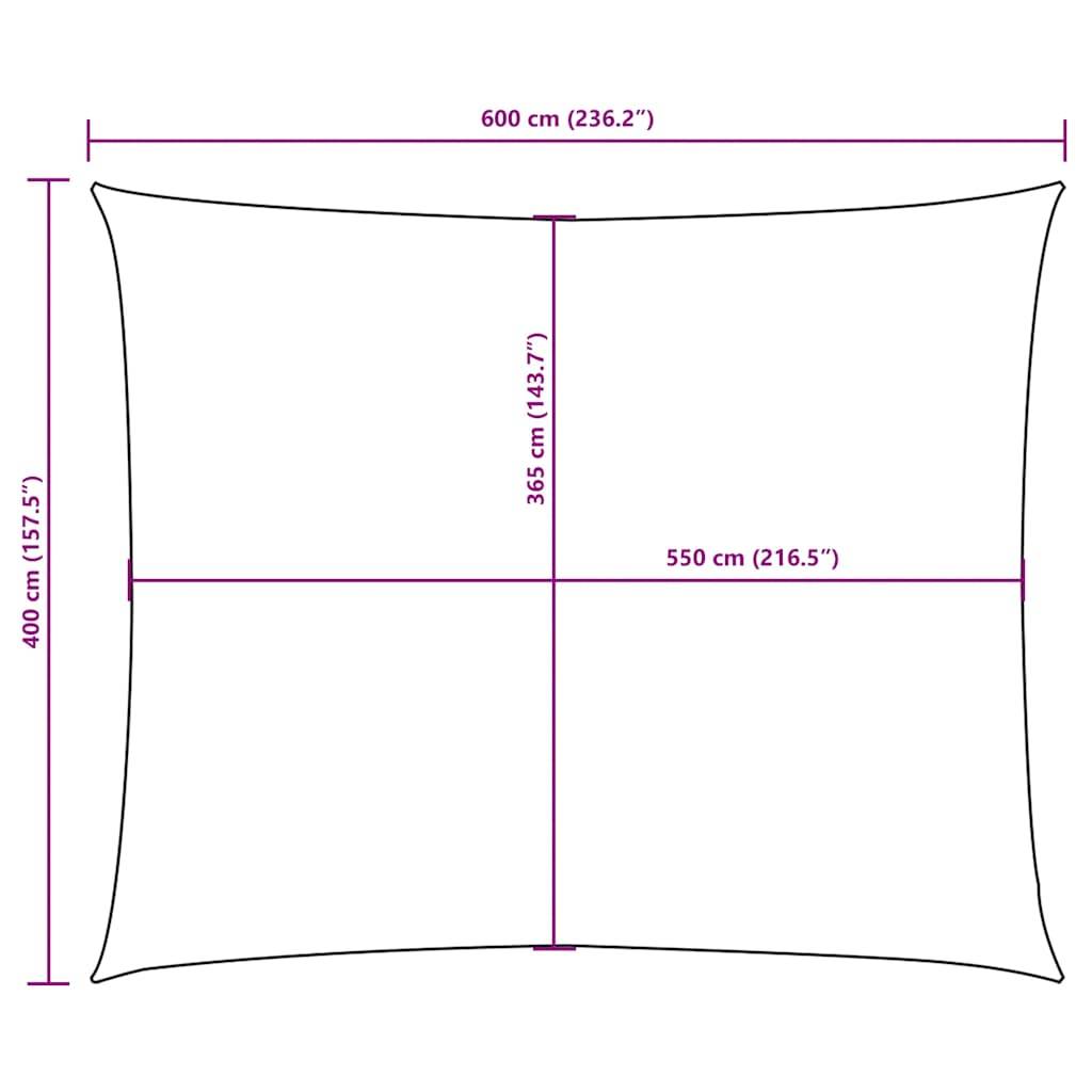 Coussin/parasol polyuréthane marron  4 x 6 m  - Prolenta premium p348.7 - Image 10