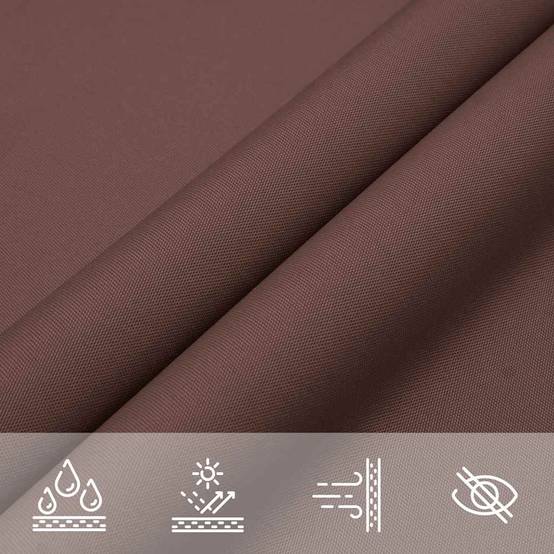 Coussin/parasol polyuréthane marron 4 x 6 m - Prolenta premium p348.7 - Image 7