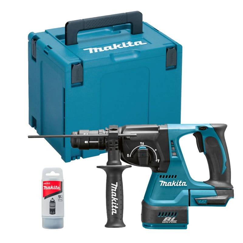 Perfo-burineur MAKITA SDS-Plus 18V Li-Ion 24 mm - Sans batterie, ni chargeur - DHR243ZJ - Image 1