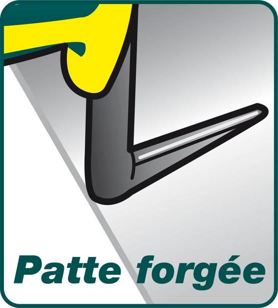 Truelle carrée (18 cm) manche bi-matière - Image 4