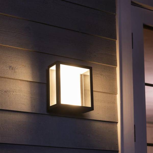 Philips - Applique murale - PHILIPS HUE - Impress - Lumiere blanche et colorée - Noir - Large - IP44 - Image 3