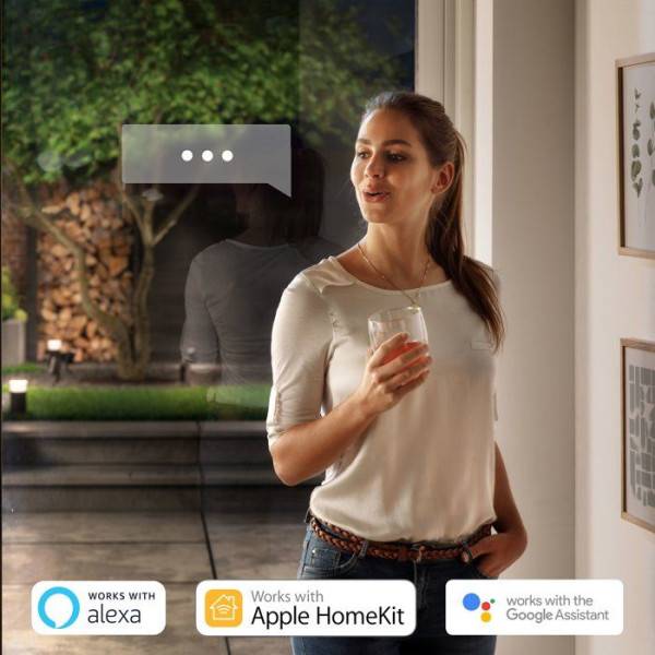 Philips - Applique murale - PHILIPS HUE - Impress - Lumiere blanche et colorée - Noir - Large - IP44 - Image 5