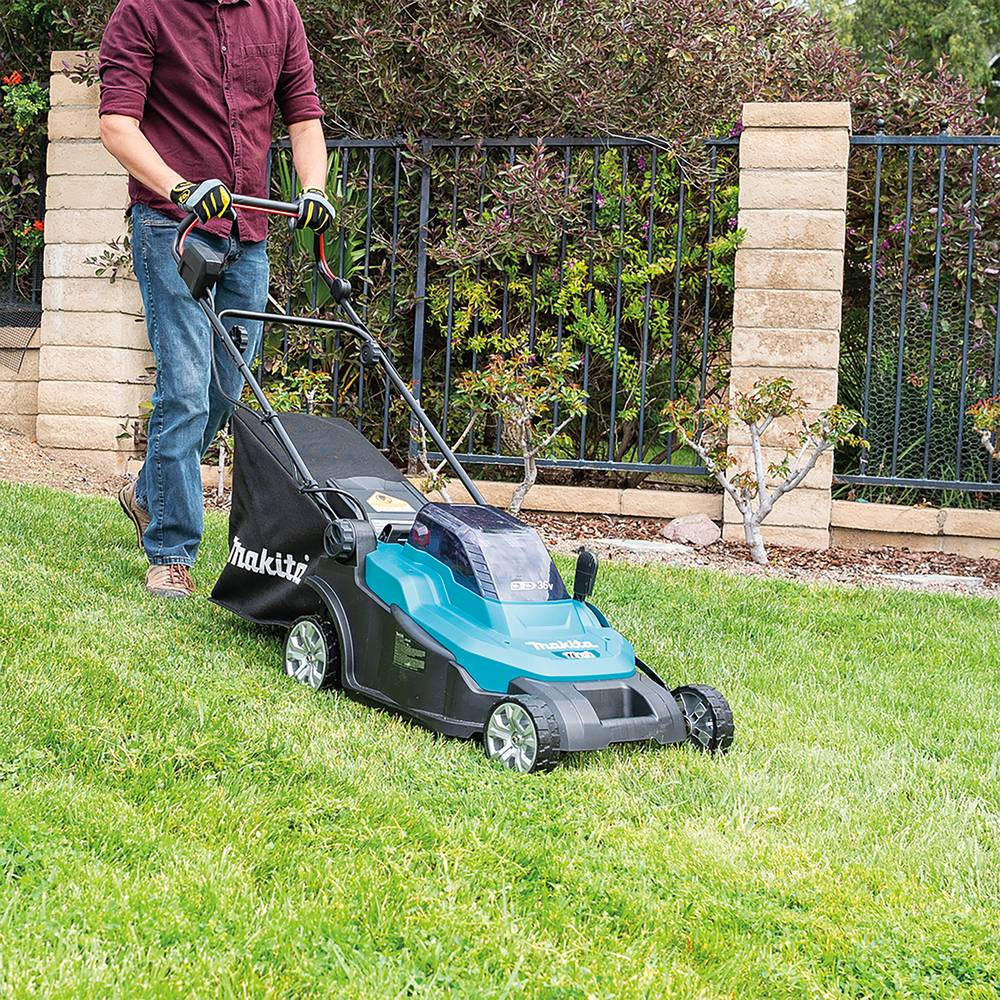 Tondeuse sans fil Makita DLM432Z 36 V – coupe 43 cm, bac 50 L, mulching optionnel – Makita - Image 9