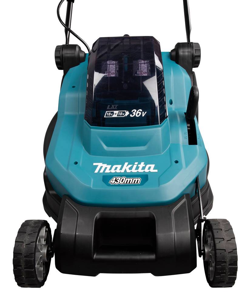 Tondeuse sans fil Makita DLM432Z 36 V – coupe 43 cm, bac 50 L, mulching optionnel – Makita - Image 2
