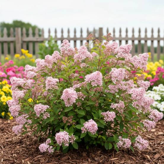 Céanothe, Lilas de Californie Marie Simon à fleurs Rose - feuillage Caduc - Pot de 3L - 20/40 cm- hauteur à maturité De 0,50 m à 1,00 m - Image 4