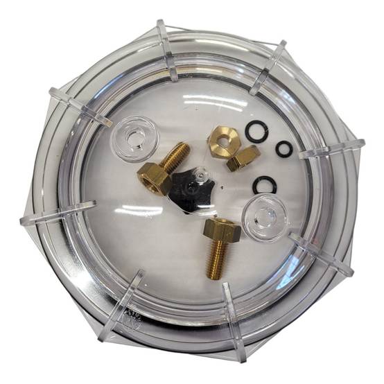 Couvercle, joint,adaptateurs,purge pour FILTRE SAB Titan et Jupiter 6'' - 101D008C (SNTE) - Image 2