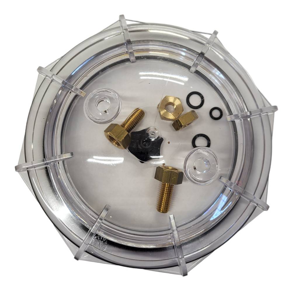 Couvercle, joint,adaptateurs,purge pour FILTRE SAB Titan et Jupiter 6'' - 101D008C (SNTE) - Image 2