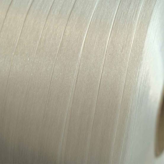 Feuillard de cerclage fil à fil FF 19 mm x 600 m - Qualité PRO - Haute Résistance 550kg - Feuillard textile PET TECPLAST - Image 4
