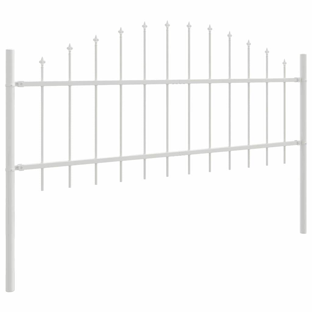 Maison Chic - Clôture de jardin - Panneau de clôture - Palissade Blanc 170 x 75 cm g474 - Image 3
