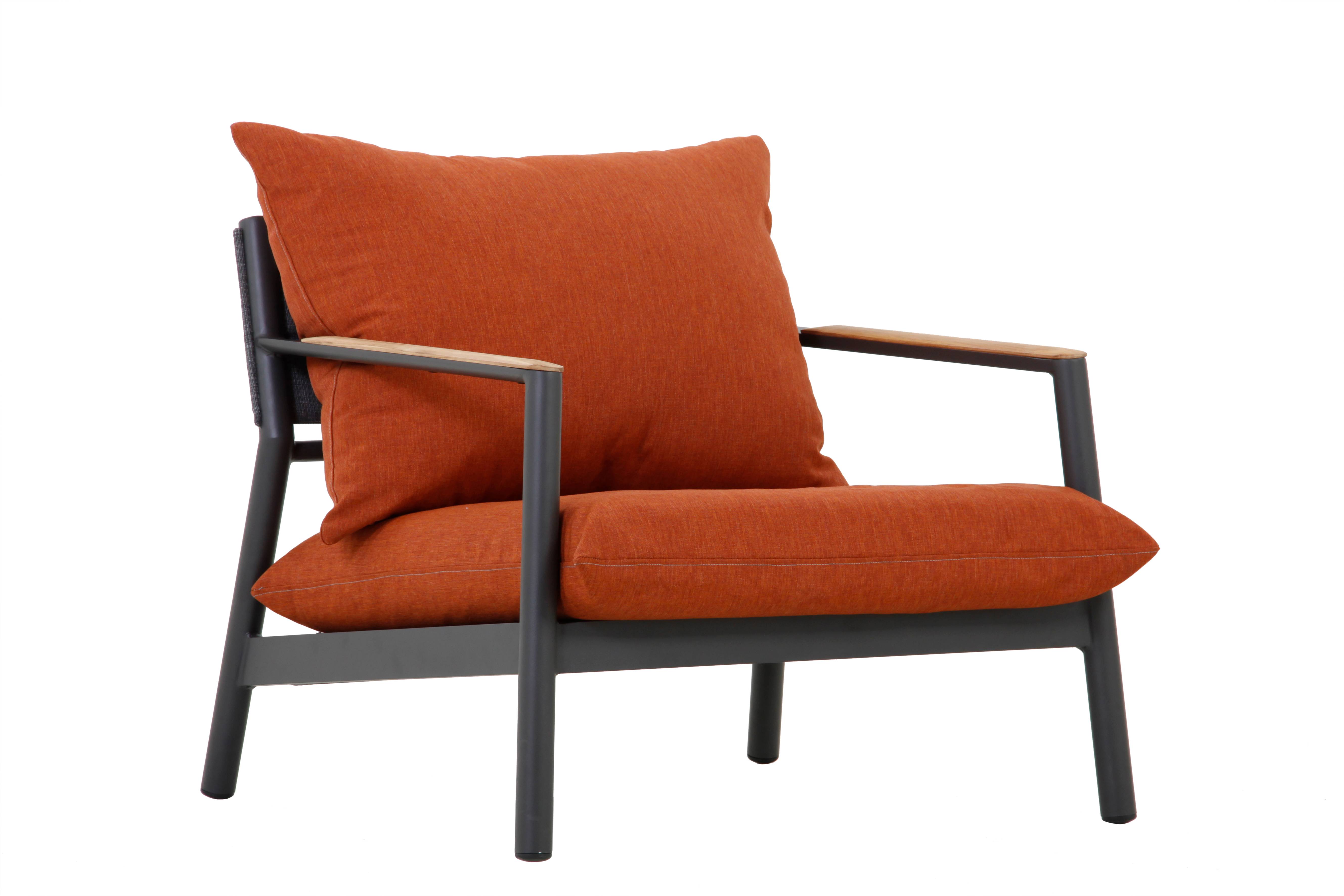 Couleurs du monde - Fauteuil Monti terracotta - Image 1
