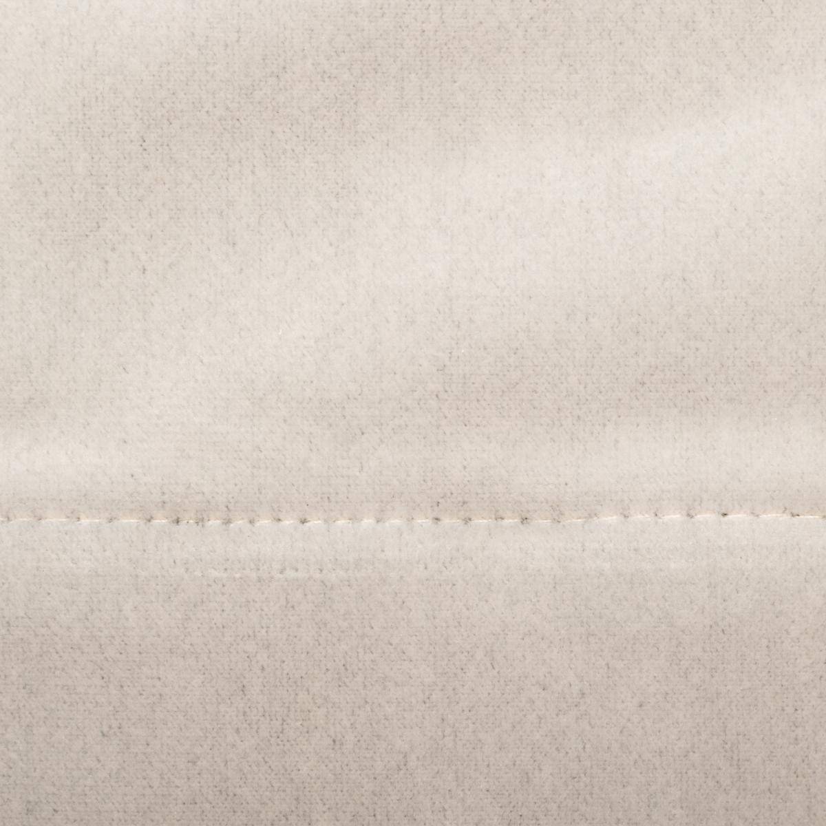Atmosphera - Lot de 2 Rideaux à œillets Occultant en Velours Ivoire 140 x 260 cm - Image 4