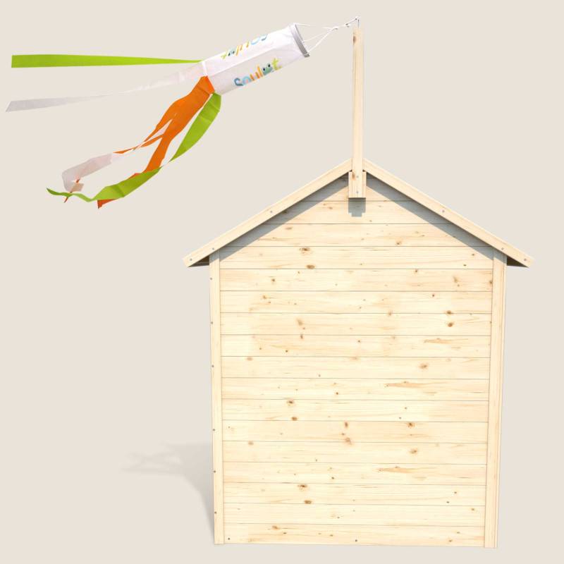 Soulet - Cabane en bois avec fenêtre et boîte aux lettres GARANCE - Image 9