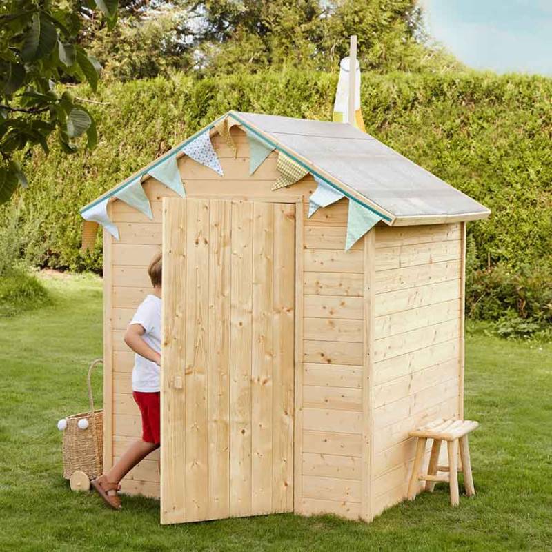 Soulet - Cabane en bois avec fenêtre et boîte aux lettres GARANCE - Image 2