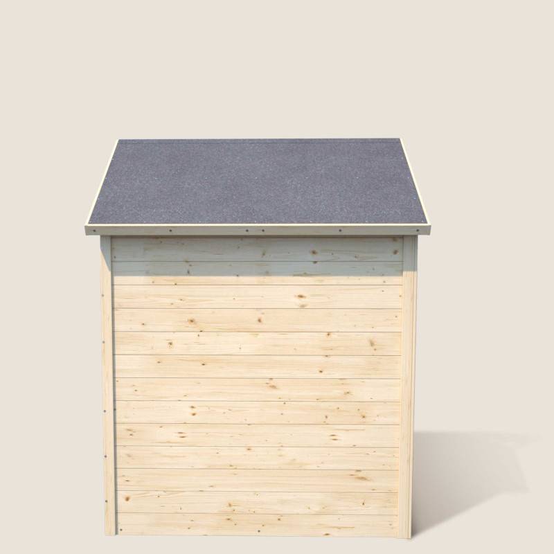 Soulet - Cabane en bois avec fenêtre et boîte aux lettres GARANCE - Image 7
