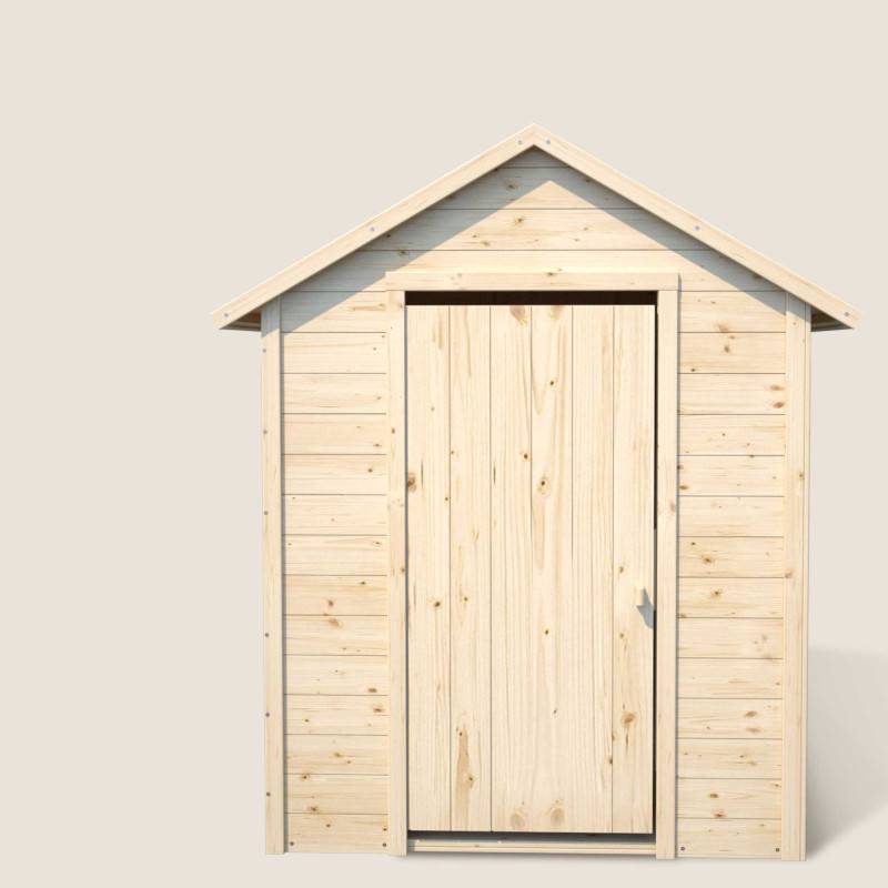 Soulet - Cabane en bois avec fenêtre et boîte aux lettres GARANCE - Image 4