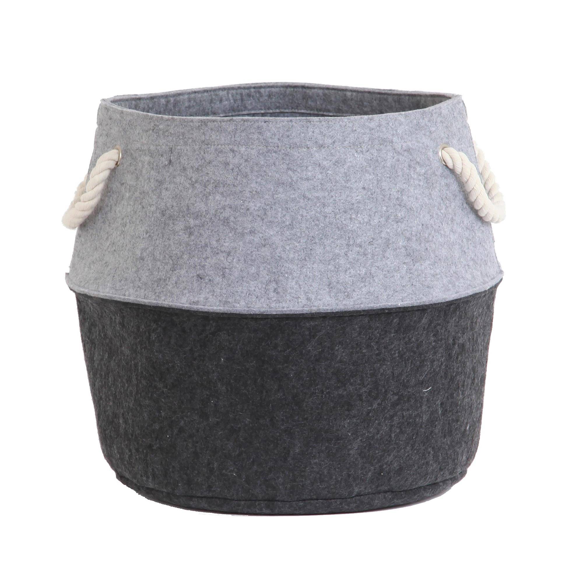 Le Marquier - Sac A Bûches Bicolor Feutrine