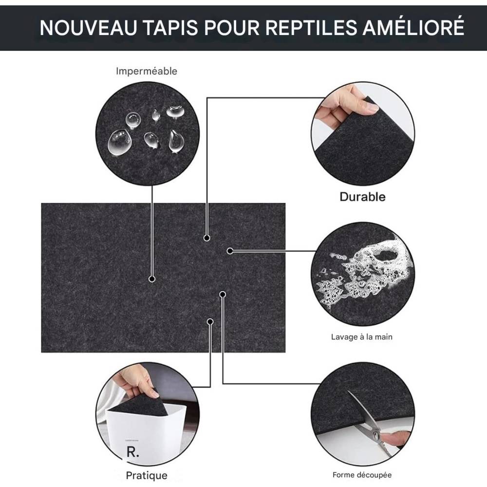 Tapis pour reptiles DtopbuyAge - Image 2
