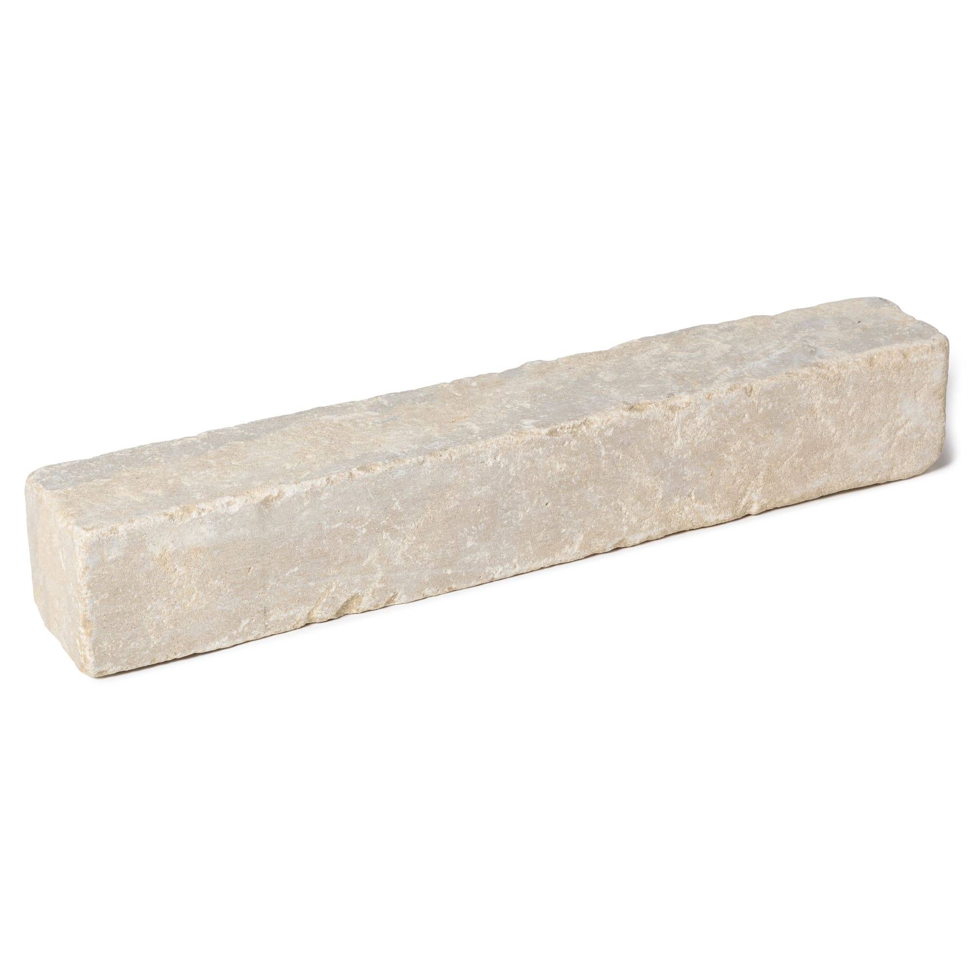 RO'MA Nature - Bordure de jardin Pierre de l'Atlas Beige 50x8x8 cm (lot de 5 bordures soit 2,5 mètres) - RO'MA NATURE - Image 4