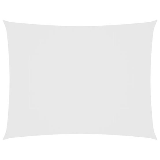 Voile de parasol tissu oxford blanc 2,5 x 4 cm - PANGIVO - Image 1