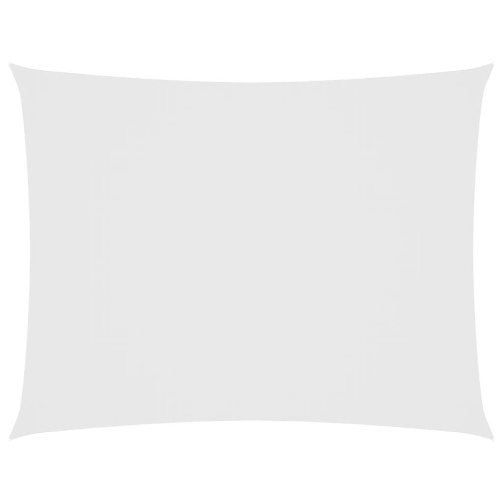 Voile de parasol tissu oxford blanc 2,5 x 4 cm - PANGIVO - Image 1