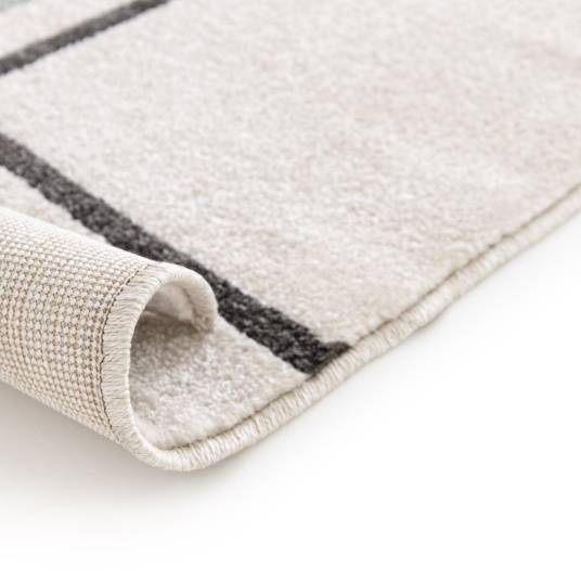Decoweb - Tapis de salon motif graphique - Urban - Beige - 120 x 170 cm - Decoweb - Image 5