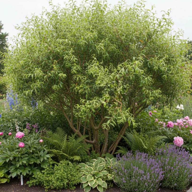 Saule de Pékin tortueux, Salix - Pot de 4L - 40/60 cm - Image 6