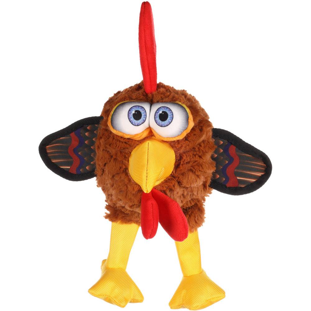 Flamingo - Jouet Poule eya 32 cm pour chien - Image 1