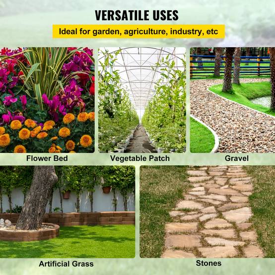 SucceBuy Toile de Paillage Bâche Jardin Anti-mauvaises Herbes Géotextile 1,2x30,5 m - Image 6