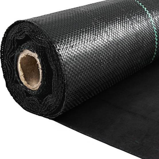 SucceBuy Toile de Paillage Bâche Jardin Anti-mauvaises Herbes Géotextile 1,2x30,5 m - Image 1